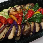 低溫欖油慢煮串串茄意式野菜盤