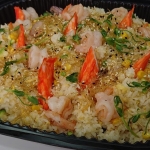 海皇鲜蝦野菜素翅飯