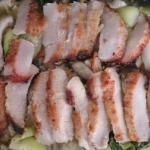 泰式豬頸肉炒雜菜